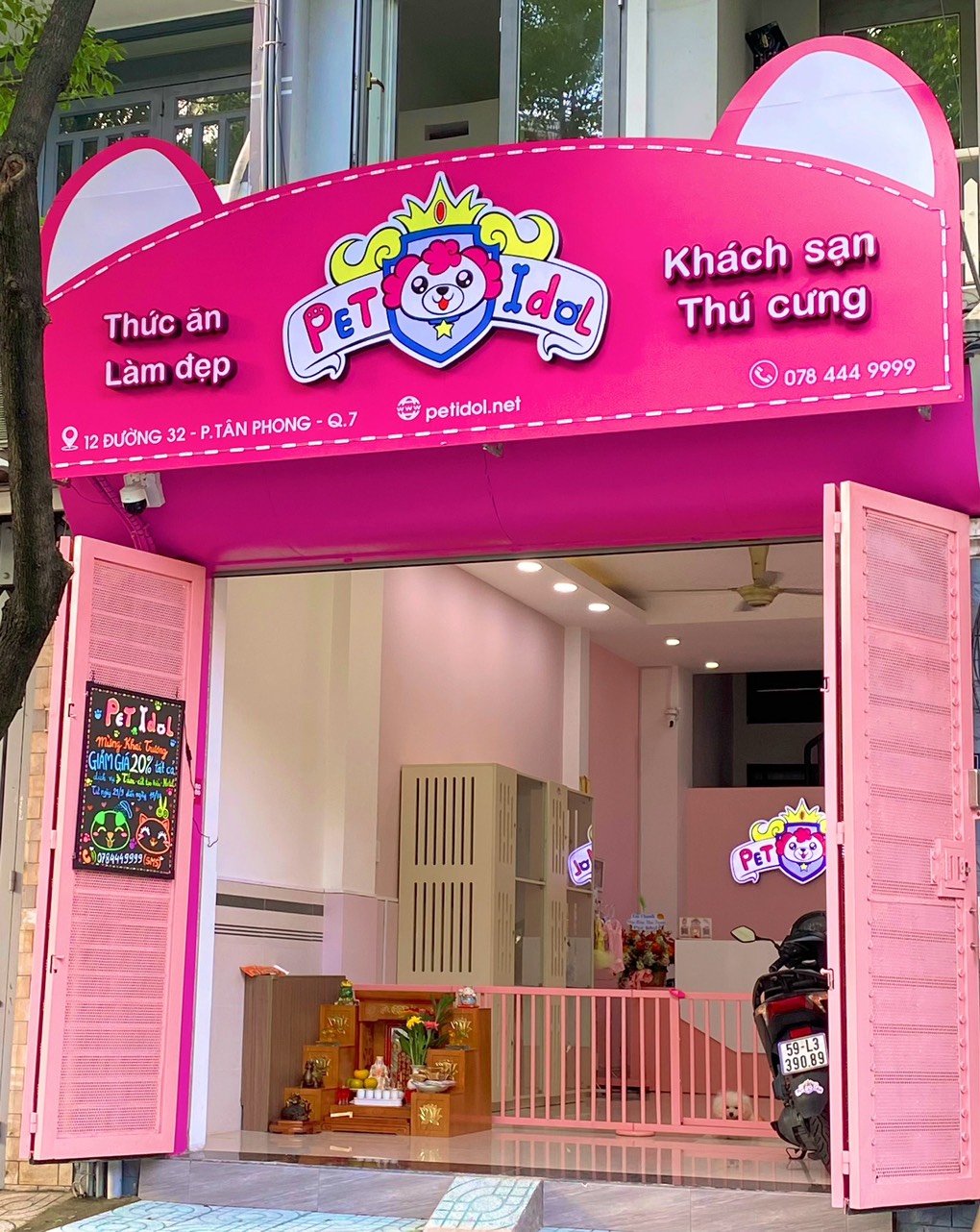 spa chó mèo quận 7